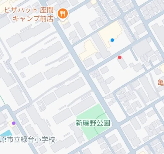相武台教室周辺の地図